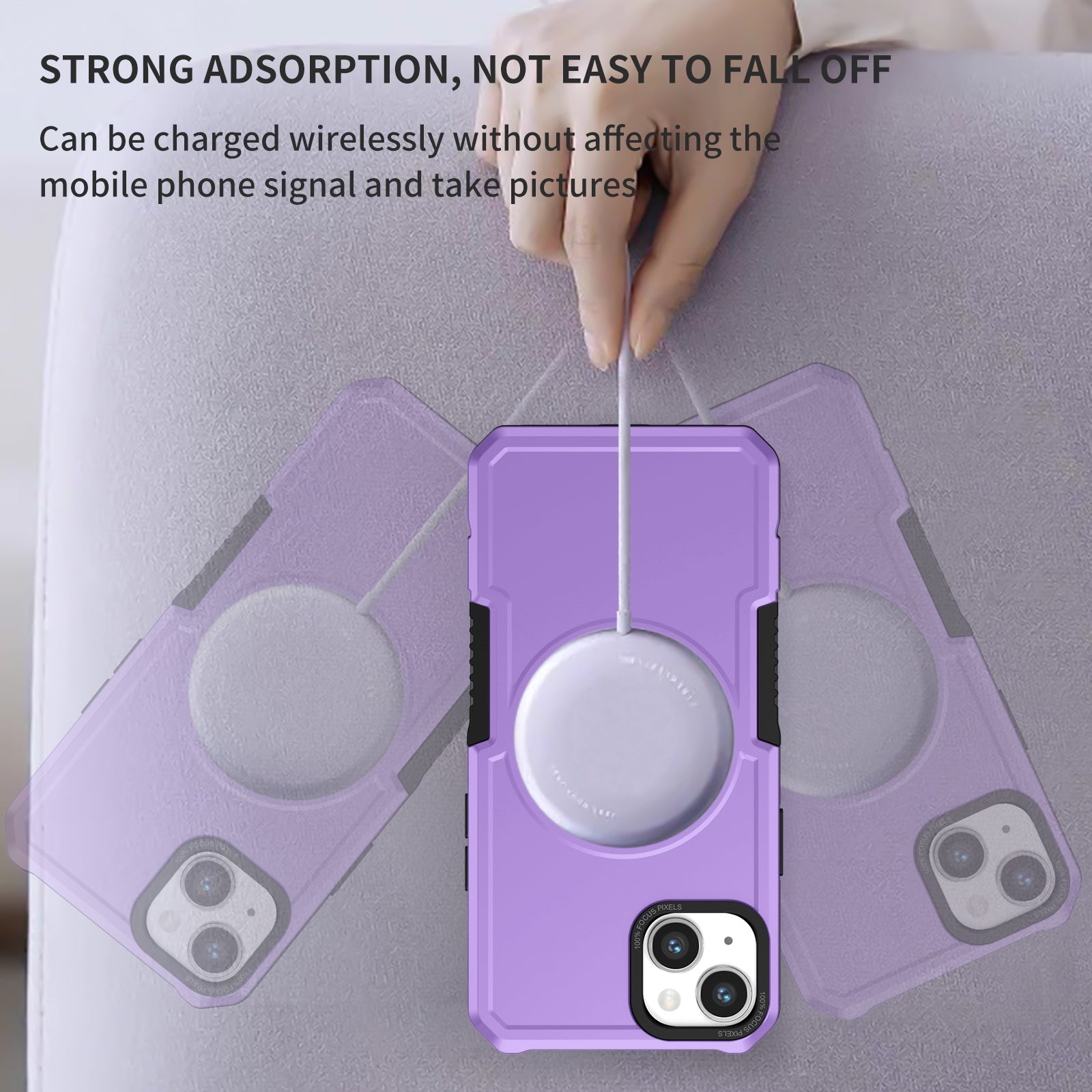 iPhone 14/13 magsafe Fall prevention Case