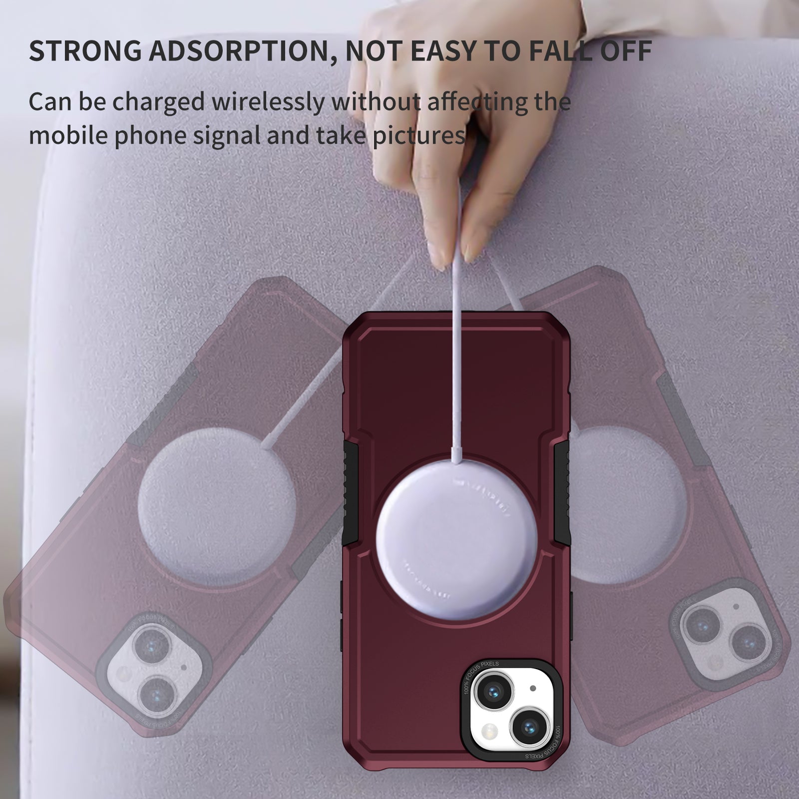 iPhone 14/13 magsafe Fall prevention Case