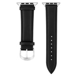 Leather Replacement i Watch Bands with Silver Buckle for Apple Watch Series7/6/SE/5/4/3/2/1