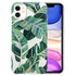 iPhone 12 Mini (5.4") Plating Flower Silicone Cases with Laser Effect