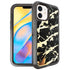 iPhone 12 /12Pro (6.1") Anti-Shock Durable Protective TPU Heavy Duty Marble Clear Case
