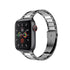 Solid Stainless Steel Metal Replacement Watchband with two-color strap Compatible with iWatch 7/SE /6/ 5/ 4 /3/ 2/1(38mm/40mm,41mm)