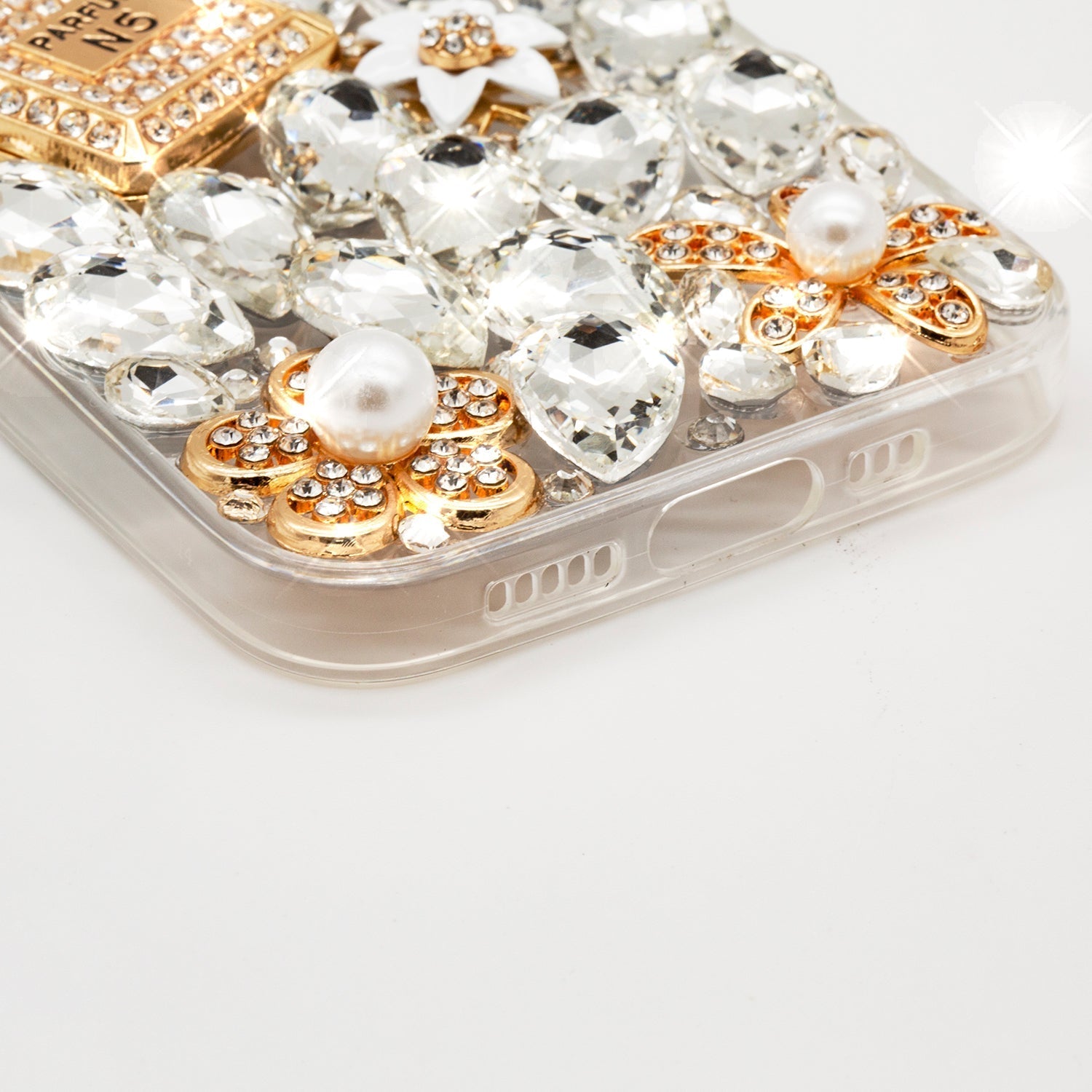 iPhone 13 Pro 3D diamond luxury bling bling TPU case