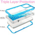 iPhone 13 Transparent four corner anti falling quicksand protective case