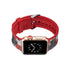 Apple Watch Series 4/3/2/1 with Silver Buckle Rubber Design Colorful Replacement i Watch Bands