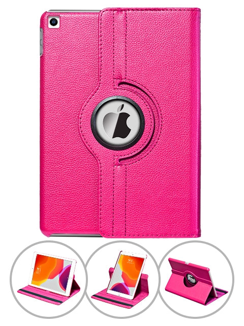 360 Degrees Rotating Leather Standing Case for iPad 7 (10.2")