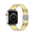 Solid Stainless Steel Metal Replacement Watchband with two-color strap Compatible with iWatch 7/SE /6/ 5/ 4 /3/ 2/1(38mm/40mm,41mm)