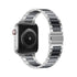 Solid Stainless Steel Metal Replacement Watchband with two-color strap Compatible with iWatch 7/SE /6/ 5/ 4 /3/ 2/1(38mm/40mm,41mm)