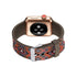 Apple Watch Series 4/3/2/1 with Silver Buckle Rubber Design Colorful Replacement i Watch Bands
