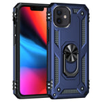 iPhone 11  (6.1") Dual Cagnetic GPS car mounolors Ring Mt Phone Holder case