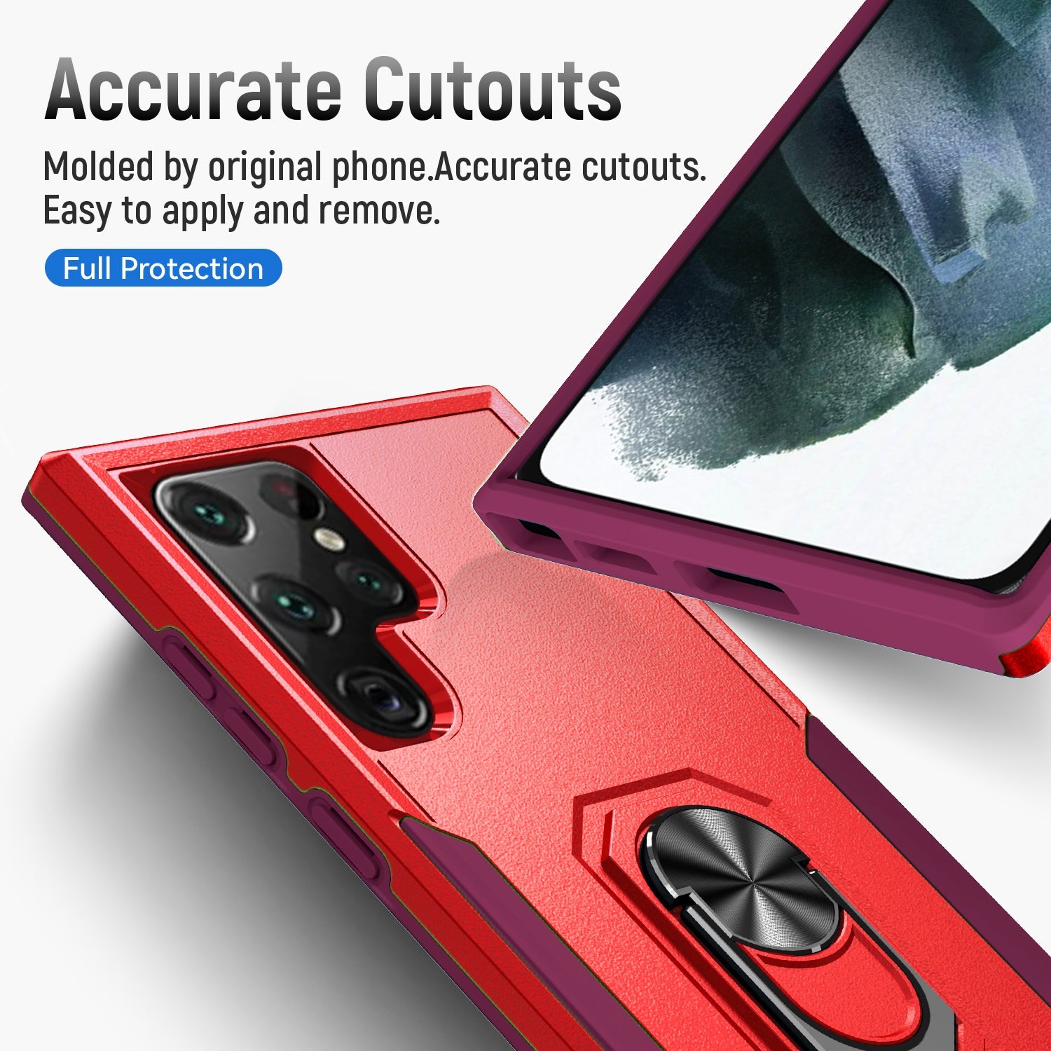 Samsung Galaxy S23 UItra Kickstand fully protected heavy-duty shockproof case