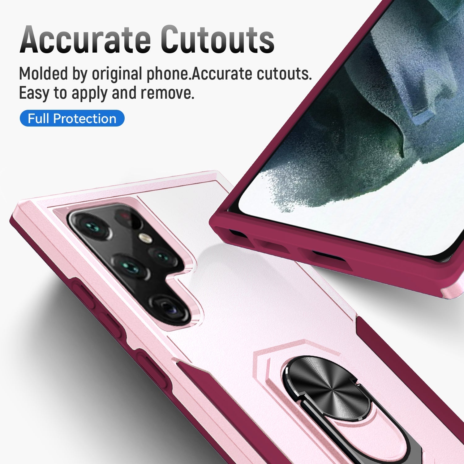 Samsung Galaxy S23 UItra Kickstand fully protected heavy-duty shockproof case