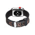 Apple Watch Series 4/3/2/1 with Silver Buckle Rubber Design Colorful Replacement i Watch Bands