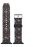 Apple Watch Series 4/3/2/1 with Silver Buckle Rubber Design Colorful Replacement i Watch Bands