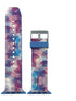 Apple Watch Series 4/3/2/1 with Silver Buckle Rubber Design Colorful Replacement i Watch Bands
