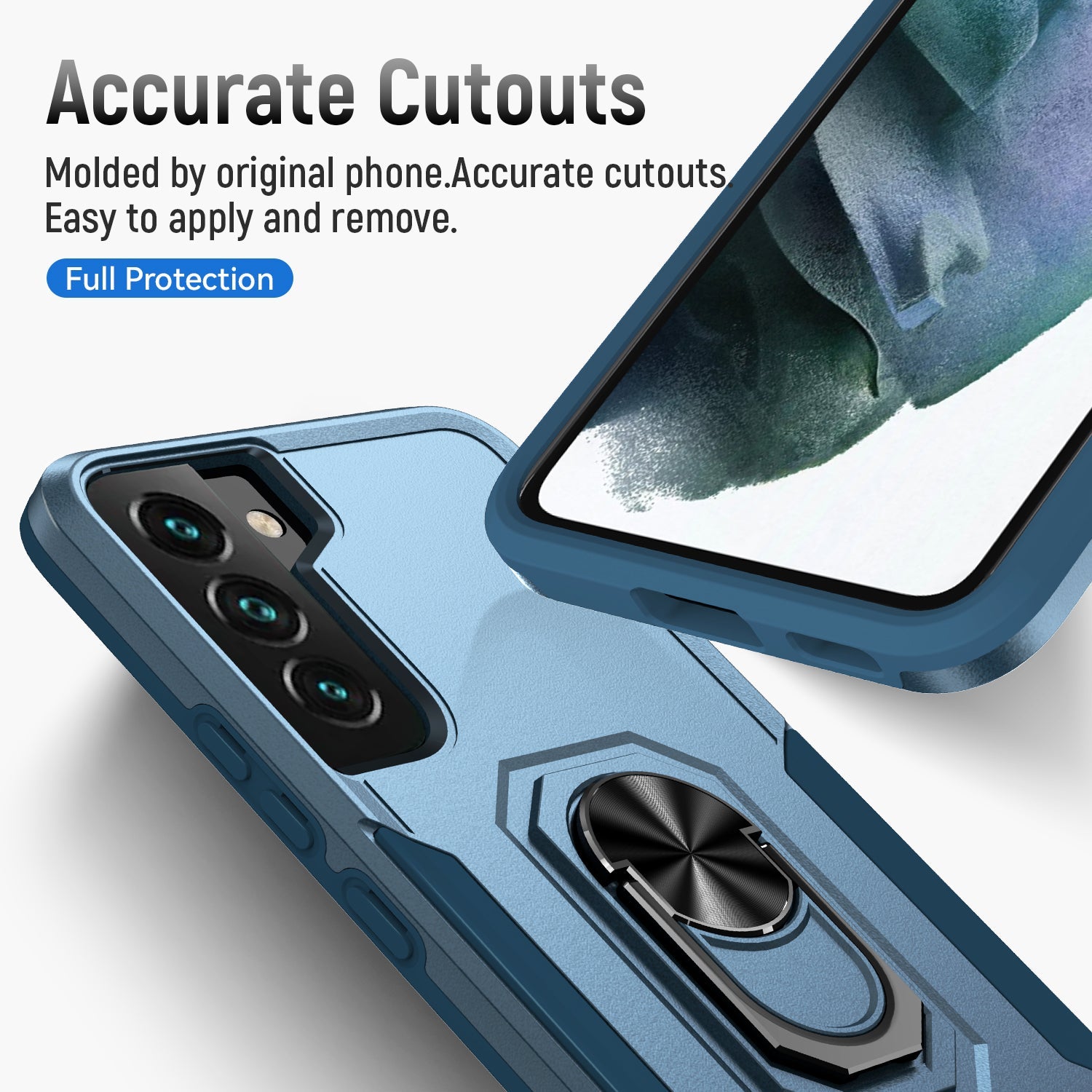Samsung Galaxy S23 Kickstand fully protected heavy-duty shockproof case