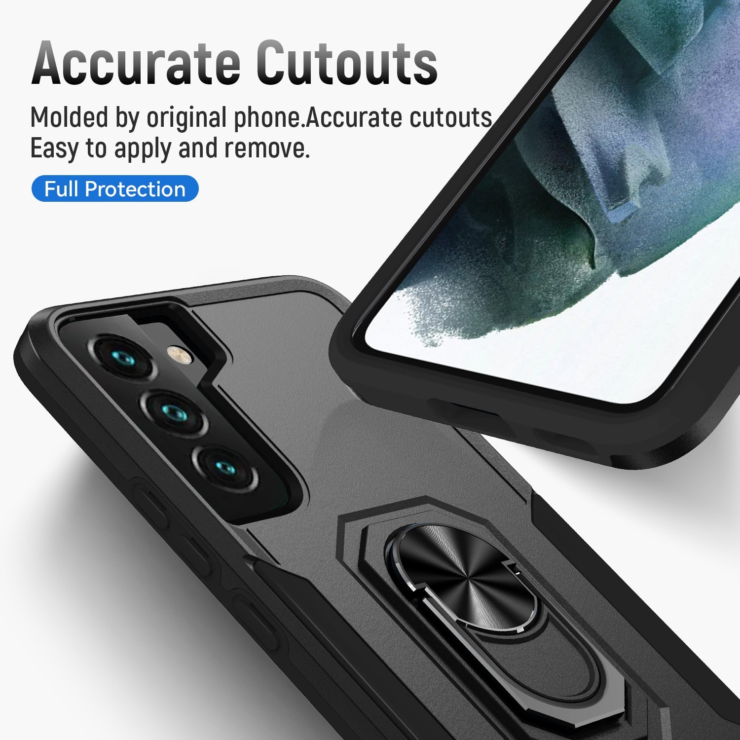 Samsung Galaxy S23 Kickstand fully protected heavy-duty shockproof case
