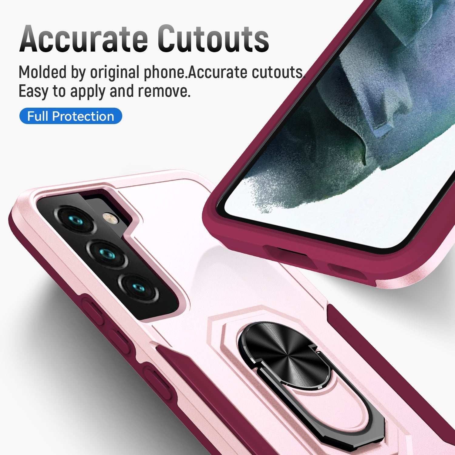 Samsung Galaxy S23 Kickstand fully protected heavy-duty shockproof case