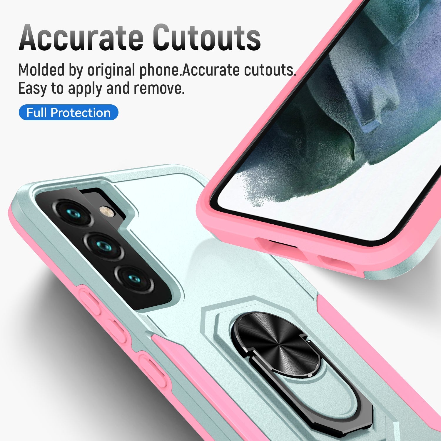 Samsung Galaxy S23 Kickstand fully protected heavy-duty shockproof case