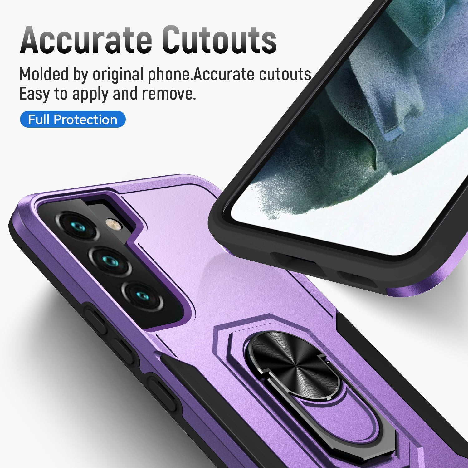 Samsung Galaxy S23 Kickstand fully protected heavy-duty shockproof case