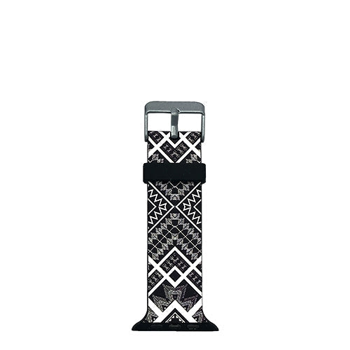 Apple Watch Series 4/3/2/1 with Silver Buckle Rubber Design Colorful Replacement i Watch Bands