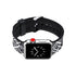 Apple Watch Series 4/3/2/1 with Silver Buckle Rubber Design Colorful Replacement i Watch Bands