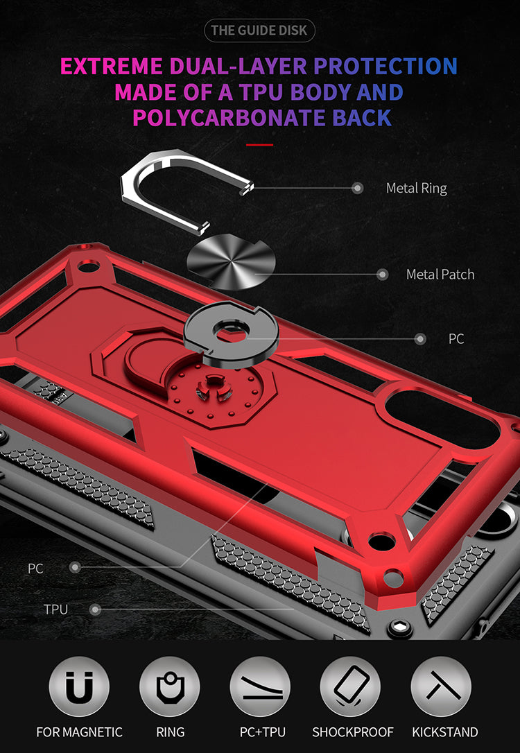 Ring Magnetic GPS car mount Phone Holder for Samsung Galaxy A10s Case