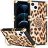 iPhone 13 mini Fashion Case TPU Luxury Grey Diamonds  with Kickstand