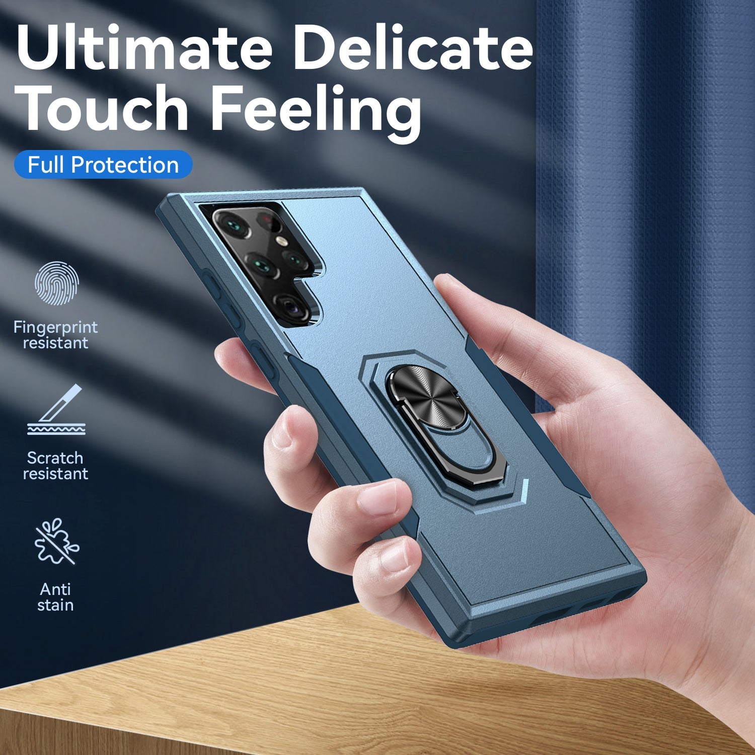 Samsung Galaxy S23 UItra Kickstand fully protected heavy-duty shockproof case