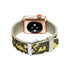 Apple Watch Series 4/3/2/1 with Silver Buckle Rubber Design Colorful Replacement i Watch Bands
