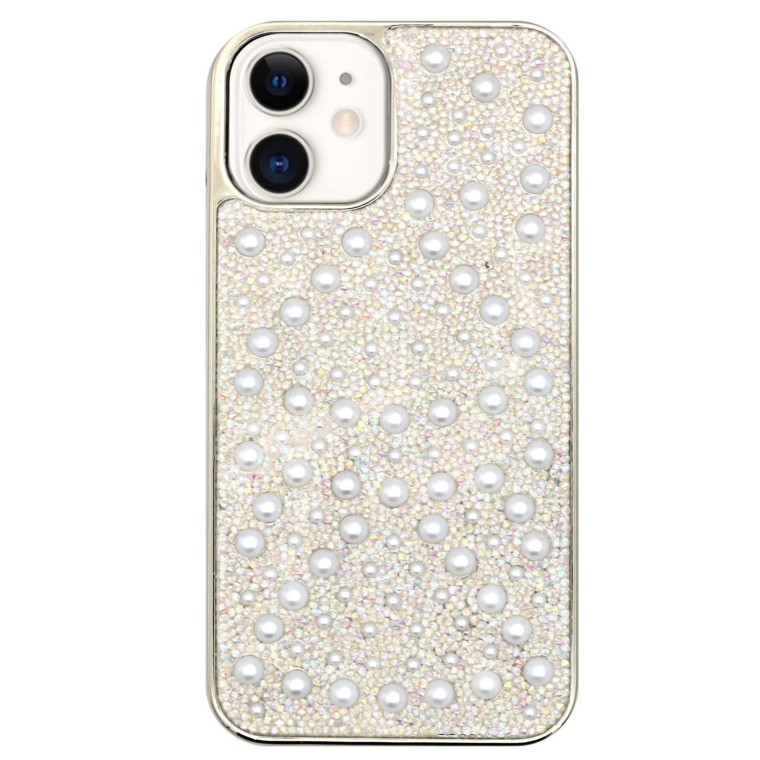 iPhone 12/12Pro(6.1'') Pearl and diamond case