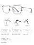 A Dozen of Blue light Blocking Computer Prescription Reading Glasses Metal Frame (1901)
