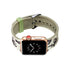 Apple Watch Series 4/3/2/1 with Silver Buckle Rubber Design Colorful Replacement i Watch Bands