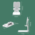 Mobile phone bracket folding and retractable