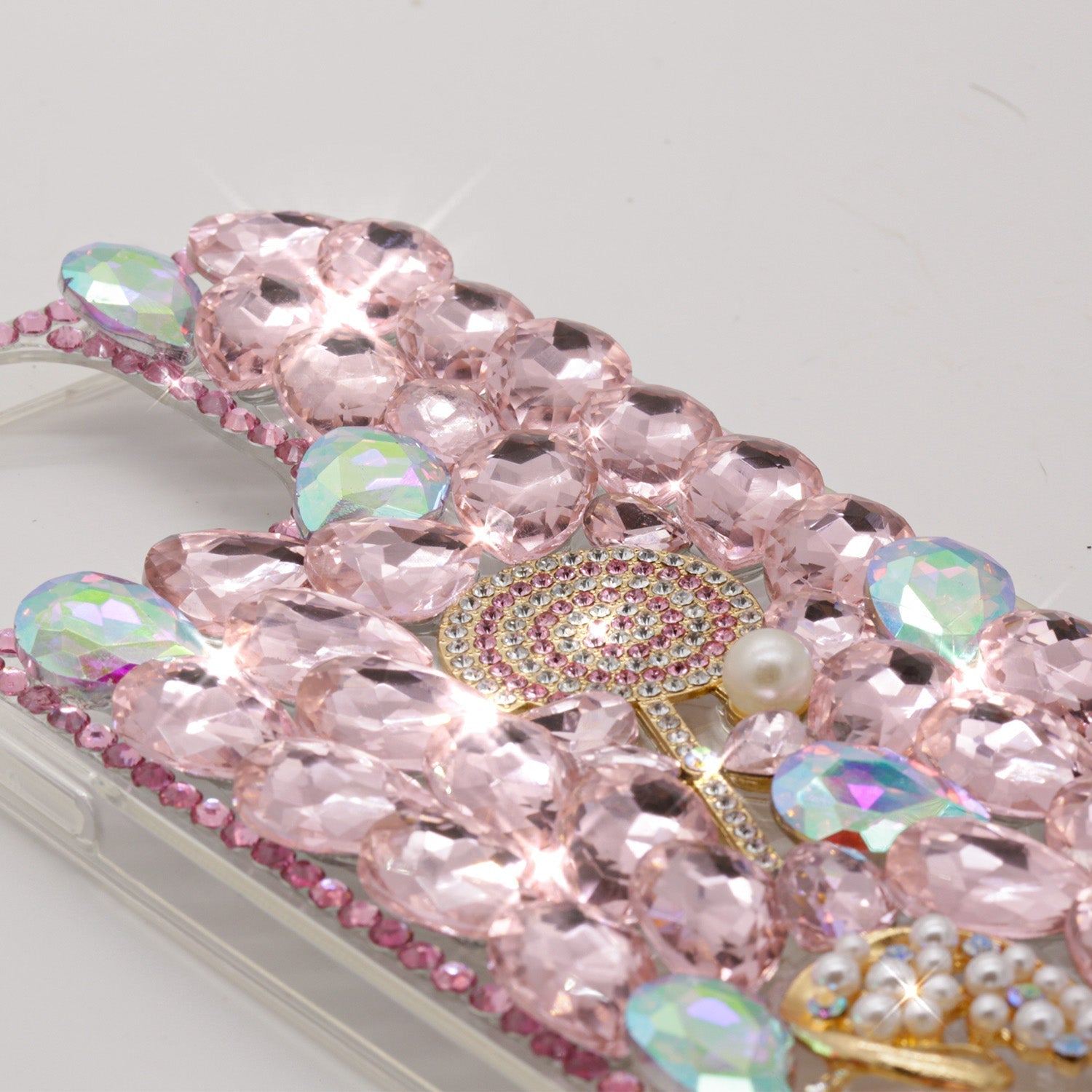 iPhone 13 Pro Max 3D diamond luxury bling bling TPU case-Pink*Lollipop