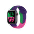 38/40/41mm Color soft silicone strap, suitable for Apple Watch series SE /7/6/ 5/ 4 /3/ 2/ 1
