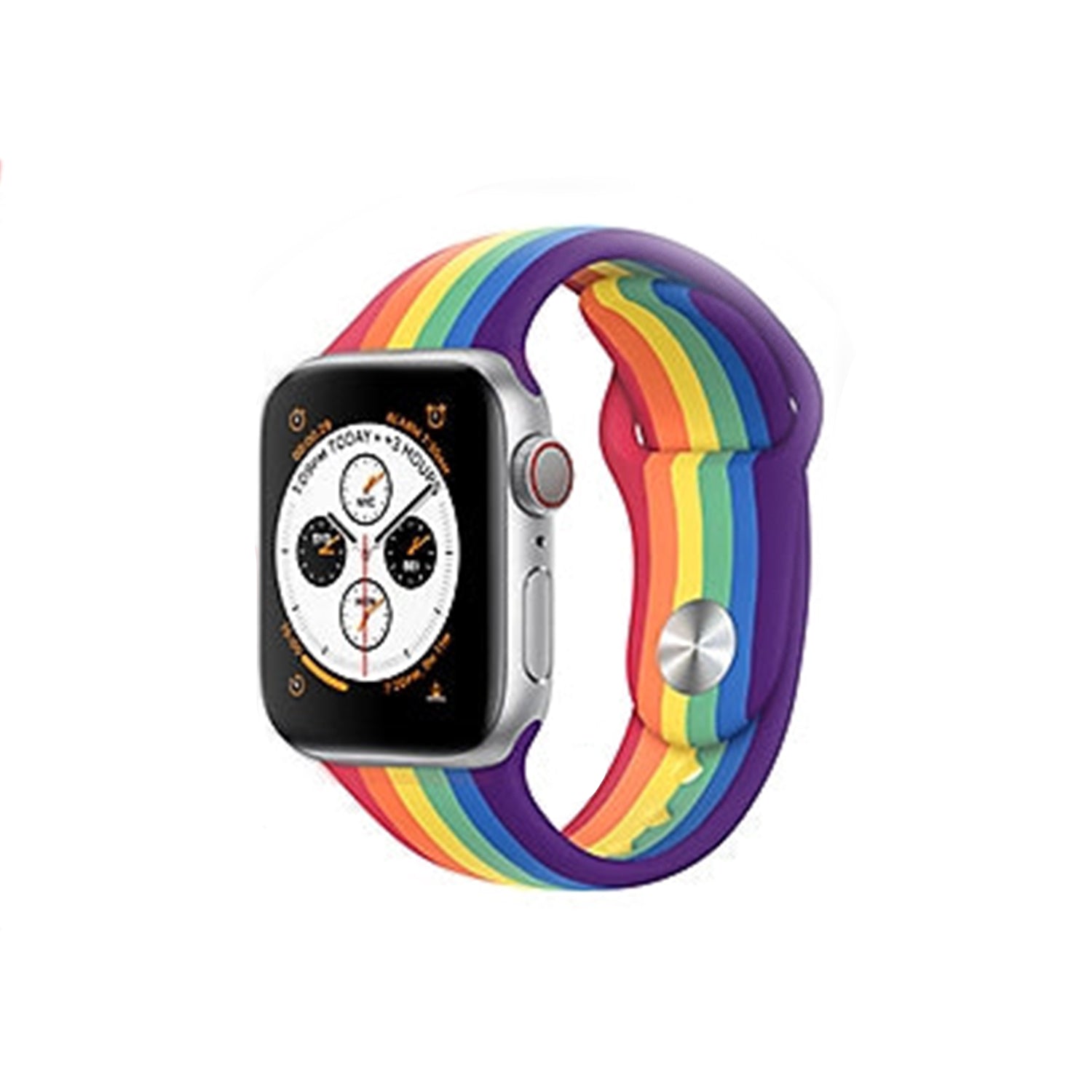 Silicone Replacement Bands for Apple Watch 7/6/5/4/3/2/1 (42MM/44MM/45MM)
