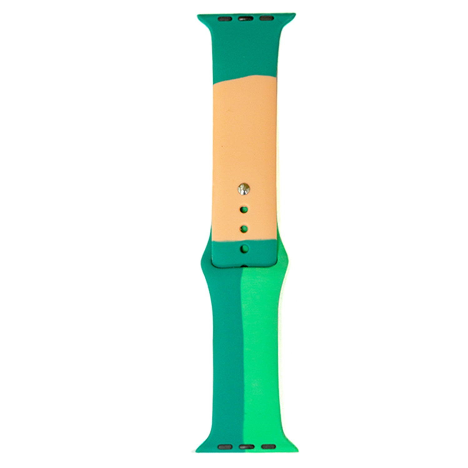 38/40/41mm Color soft silicone strap, suitable for Apple Watch series SE /7/6/ 5/ 4 /3/ 2/ 1