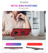 LG Stylo 6 Dual Colors Ring Magnetic GPS car mount Phone Holder Case