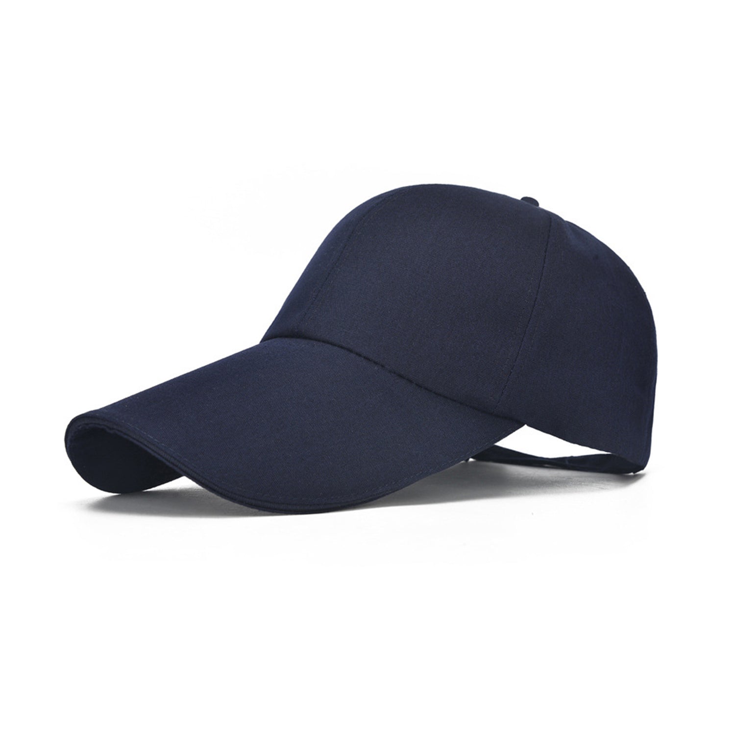 Baseball Cap Classic Adjustable Plain Hat Men Women Unisex- Dark Blue