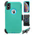iPhone Xs Max(6.5") Full Protection Heavy Duty Case  with Kickstand Belt Clip