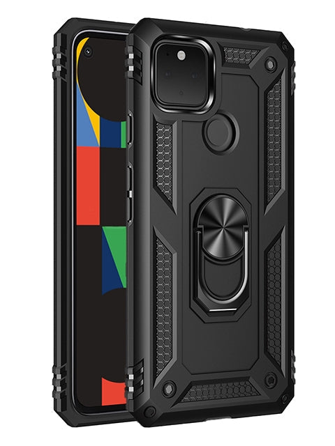 Google Pixel 4A(5G) Colors Ring Magnetic GPS car mount Phone Holder case