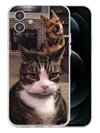 iPhone 12 TPU full package elastic cute pet pattern  case