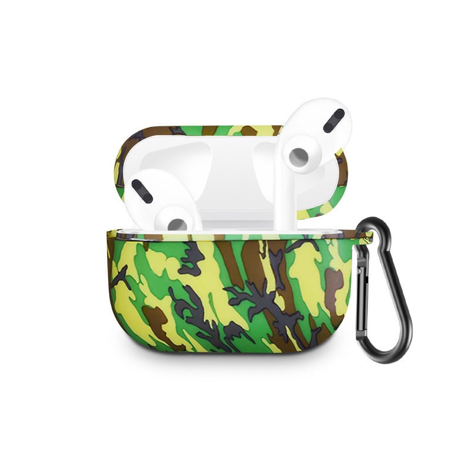 AirPods Pro Case Cover with Carabiner Silicone Compatible with Apple AirPods Pro 2019