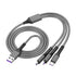 3 in 1 (iPhone/Android/Type-C) 66w super fast charging cable