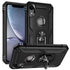 iPhone XR Dual Colors Ring Magnetic GPS car mount Phone Holder case