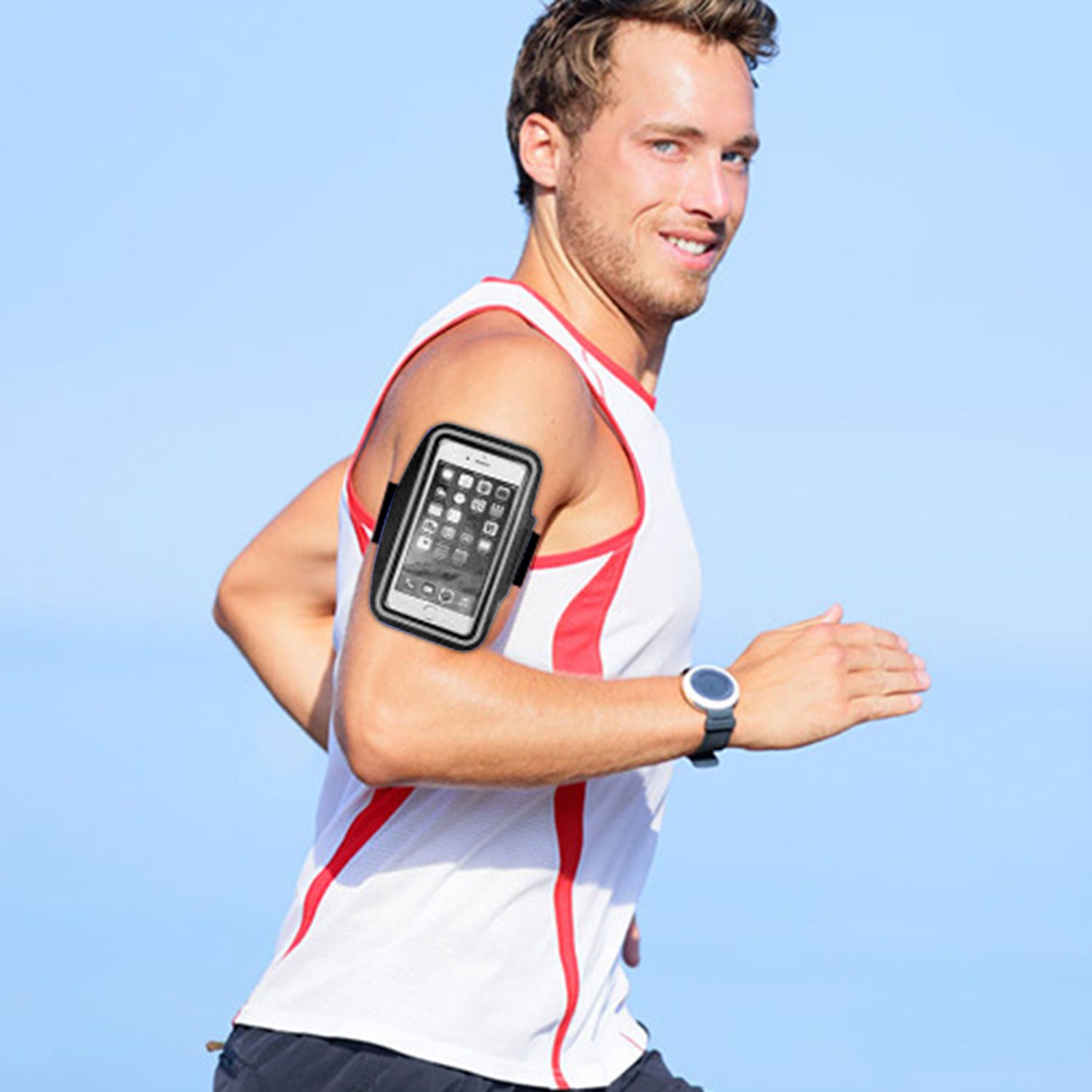Mobile phone waterproof outdoor running fitness hand Wrist strap