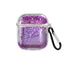 Transparent Floating Glitter Protective Case with Keychain for Airpods