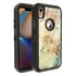 iPhone XR  Anti-Shock Durable Protective TPU Heavy Duty Marble Clear Case