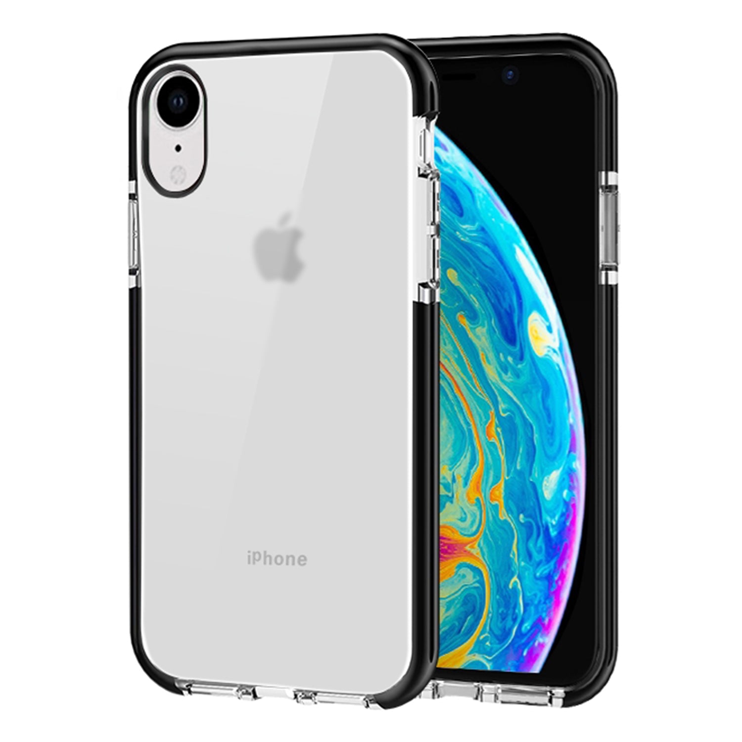 iPhone XR (6.1") Transparent Clear TPU Case
